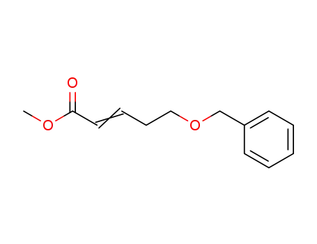 2-Pentenoic acid, 5-(phenylmethoxy)-, methyl ester, (E)-