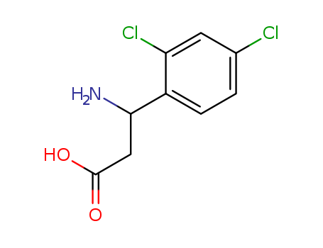 Benzenepropanoic acid, b-amino-2,4-dichloro-, (bR)-