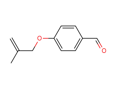 Molecular Structure of 38002-91-4 (4-[(2-METHYL-2-PROPEN-1-YL)OXY]BENZALDEHYDE)