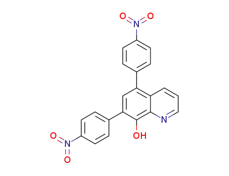 5,7-bis(p-nitrophenyl)-8-hydroxyquinoline