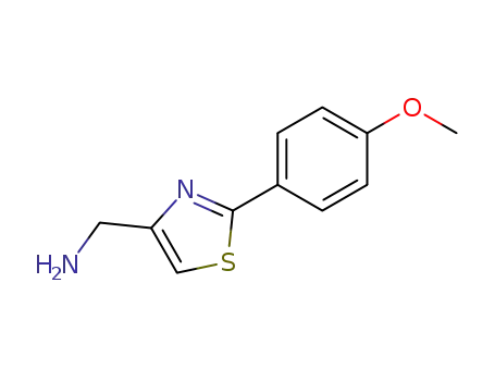 C-[2-(4-메톡시-페닐)-티아졸-4-일]-메틸아민