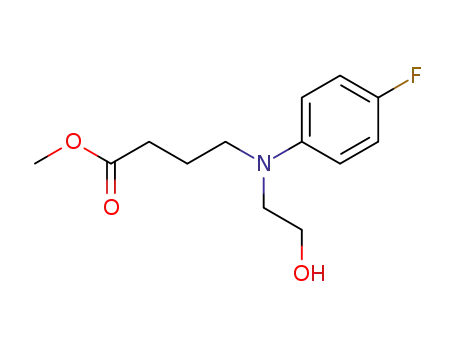 methyl 4-[(4-fluorophenyl)(2-hydroxyethyl)amino]butanoate
