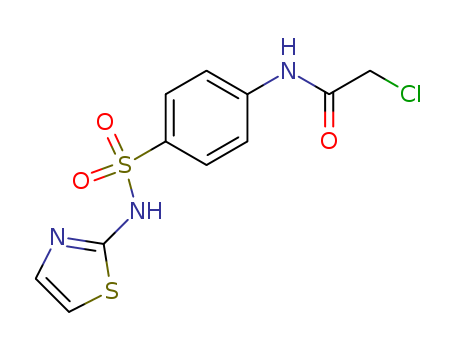2-chloro-N-{4-[(1,3-thiazol-2-ylamino)sulfonyl]phenyl}acetamide