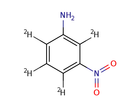 Molecular Structure of 115044-52-5 (3-NITROANILINE-2,4,5,6-D4)