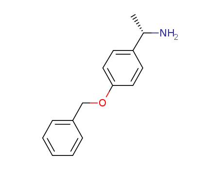 Benzenemethanamine, a-methyl-4-(phenylmethoxy)-, (aS)- 186029-00-5