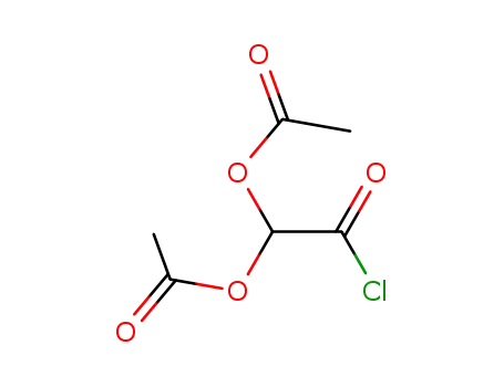 Molecular Structure of 36674-73-4 (Acetyl chloride, bis(acetyloxy)-)
