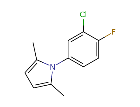1H-Pyrrole,1-(3-chloro-4-fluorophenyl)-2,5-dimethyl-