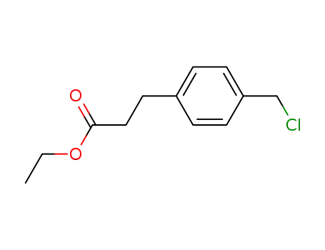 3-(4-클로로메틸-페닐)-프로피온산 에틸 에스테르