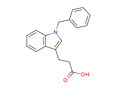 3-(1-Benzyl-1H-indol-3-yl)propanoic acid