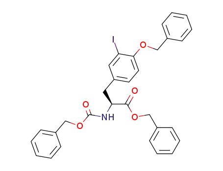 3-Iodo-N-[(benzyloxy)carbonyl]-O-benzyl-L-tyrosine Benzyl Ester