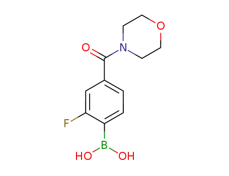 2-플루오로-4-(4-모르폴리닐카르보닐)벤젠보론산, 97%