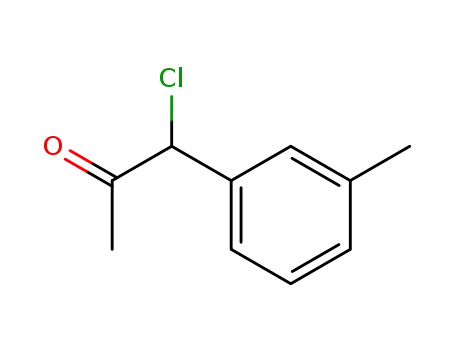 Molecular Structure of 23022-82-4 (1-chloro 1-(3-methylphenyl)acetone)