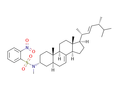 N-[(3α)-ergosta-7,22E-dien-3-yl]-N-methyl-2-nitrobenzenesulfonamide