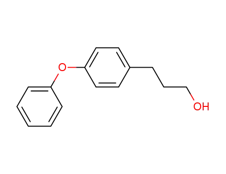 Molecular Structure of 16251-32-4 (Benzenepropanol, 4-phenoxy-)