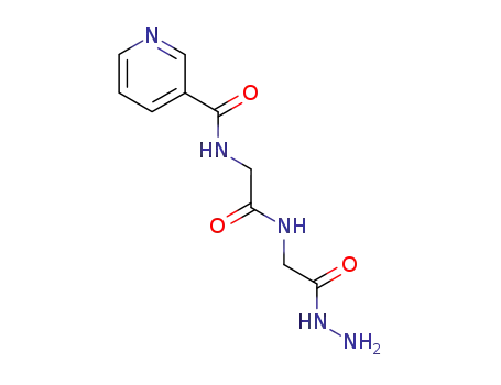 N-(2-((2-hydrazinyl-2-oxoethyl)amino)-2-oxoethyl)nicotinamide