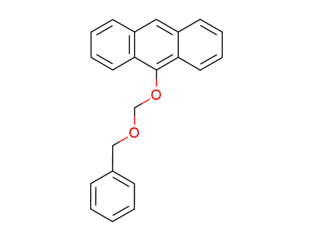 Molecular Structure of 86632-77-1 (Anthracene, 9-[(phenylmethoxy)methoxy]-)
