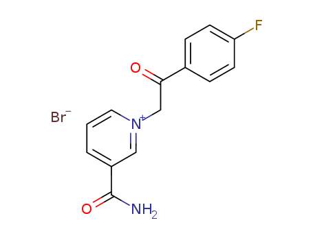 1-[2-(4-fluorophenyl)-2-oxo-ethyl]pyridine-5-carboxamide cas  495-44-3