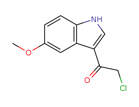 2-CHLORO-1-(5-METHOXY-1H-INDOL-3-YL)-ETHANONE
