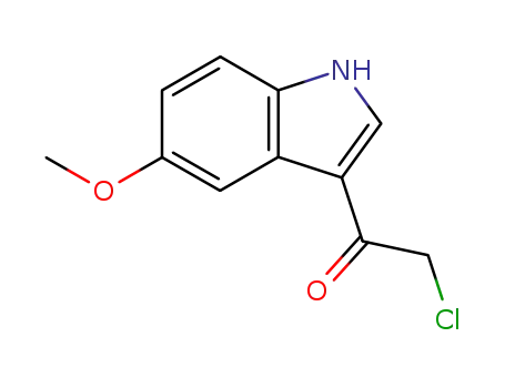 2-chloro-1-(5-methoxy-1H-indol-3-yl)ethanone