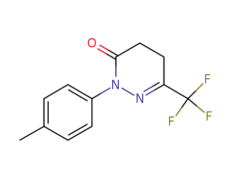 2-p-tolyl-6-(trifluoromethyl)-4,5-dihydropyridazin-3(2H)-one