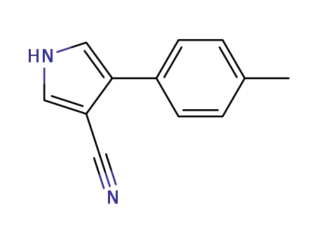 4- (4- 메틸페닐) -1H- 피롤 -3- 카보 니트릴