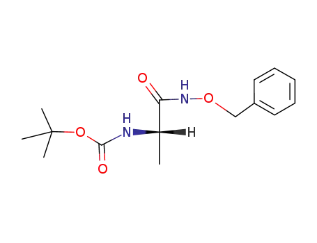 Molecular Structure of 79722-09-1 (N-BOC-L-ALA-NHOBN)
