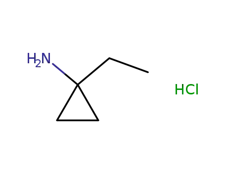 Molecular Structure of 174886-06-7 (1‐ethylcyclopropan‐1‐amine hydrochloride)