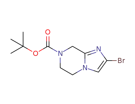2-Bromo-5,6-dihydro-8H-imidazo[1,2-a]pyrazine-7-carboxylic acid tert-butyl ester