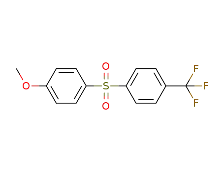Benzene, 1-[(4-methoxyphenyl)sulfonyl]-4-(trifluoromethyl)-