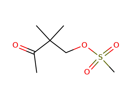 3,3-dimethyl-4-[(methylsulphonyl)oxy]-2-butanone