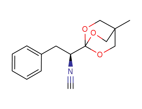 (1S)-1-(4-methyl-2,6,7-trioxabicyclo[2.2.2]oct-1-yl)-2-phenylethyl isocyanide