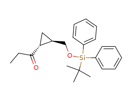 (1R,2R)-2-[(tert-butyldiphenylsilyloxy)methyl]-1-(1-propanoyl)cyclopropane