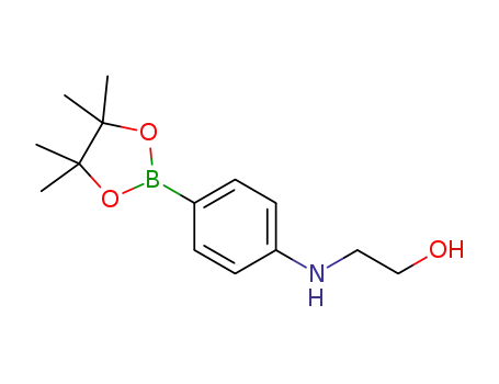 2-((4-(4,4,5,5-tetramethyl-1,3,2-dioxaborolan-2-yl)phenyl)amino)ethanol