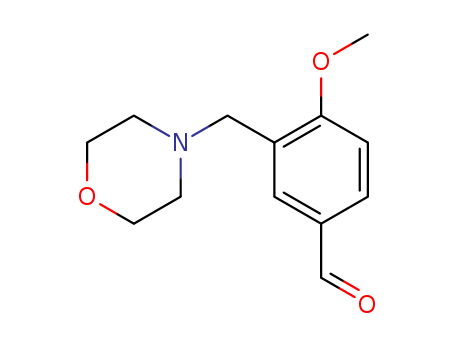 4-Methoxy-3-(morpholin-4-ylmethyl)benzaldehyde