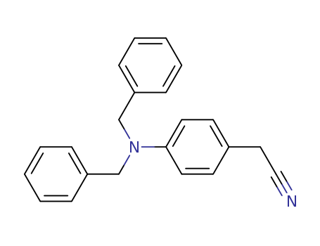 [4-(dibenzylamino)phenyl]acetonitrile