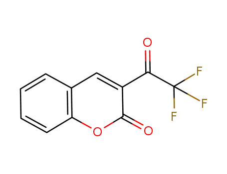 Molecular Structure of 503315-79-5 (3-(TRIFLUOROACETYL)COUMARIN)