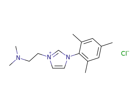 3-(2-(dimethylamino)ethyl)-1-mesityl-1H-imidazol-3-ium chloride