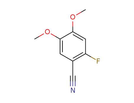 4,5-DIMETHOXY-2-FLUOROBENZONITRILE  CAS NO.119396-88-2