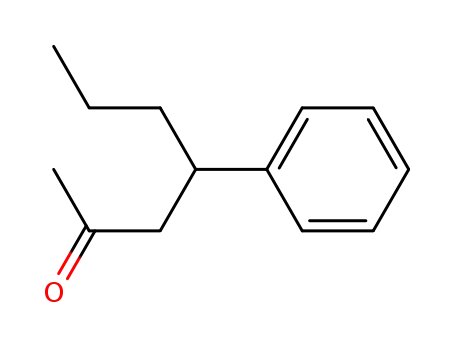 Molecular Structure of 51193-70-5 (2-Heptanone, 4-phenyl-)
