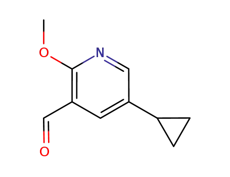 5-cyclopropyl-2-Methoxynicotinaldehyde