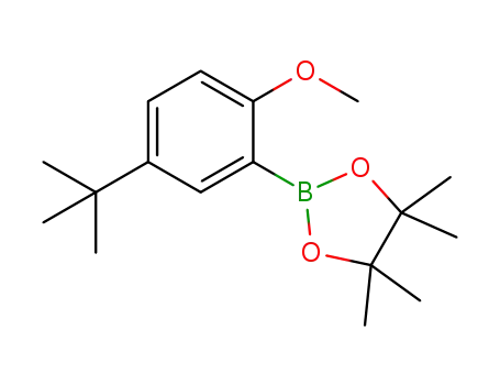 2-(5-(tert-butyl)-2-methoxyphenyl)-4,4,5,5-tetramethyl-1,3,2-dioxaborolane