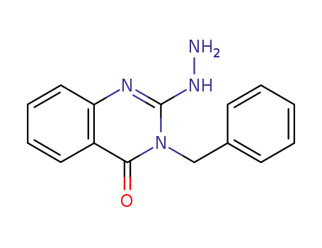 3-benzyl-2-hydrazino-3H-quinazolin-4-one