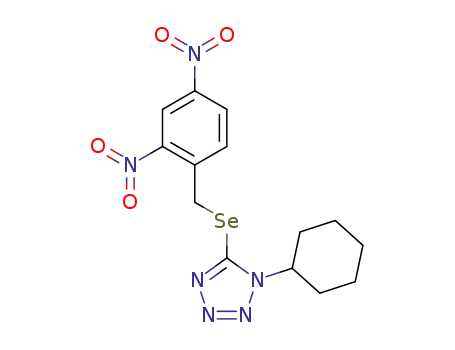 1-cyclohexyl-5-[(2,4-dinitrobenzyl)selanyl]-1H-tetrazole