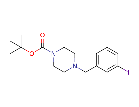tert-Butyl 4-(3-iodobenzyl)tetrahydro-1(2H)-pyrazinecarboxylate, 97%