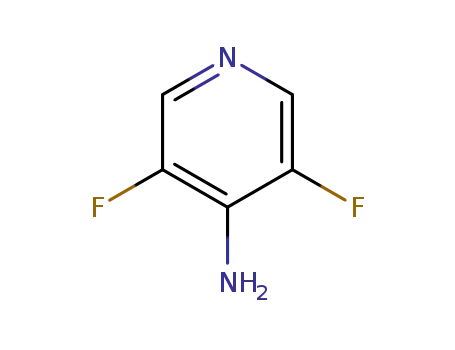 Molecular Structure of 159783-22-9 (4-Amino-3,5-difluoropyridine)