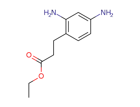 3-(2,4-diamino-phenyl)propionic acid ethyl ester