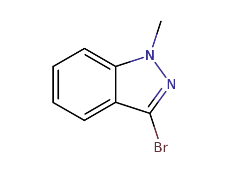 Molecular Structure of 326474-67-3 (3-bromo-1-methyl-1H-indazole)