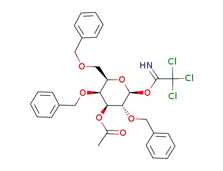 3-O-acetyl-2,4,6-tri-O-benzyl-β-D-galactopyranosyl trichloroacetimidate