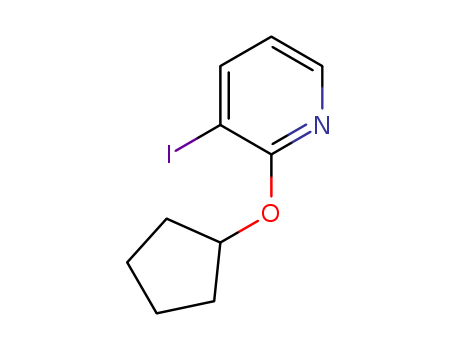 2-(CYCLOPENTYLOXY)-3-IODOPYRIDINE