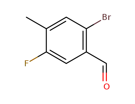 2-브로모-5-플루오로-4-메틸 벤잘데하이드